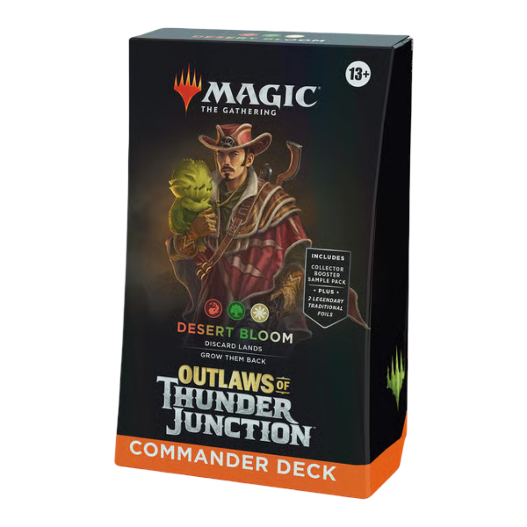 Commander Deck MTG: Forajidos de Cruce de Truenos (Desierto Floreciente)