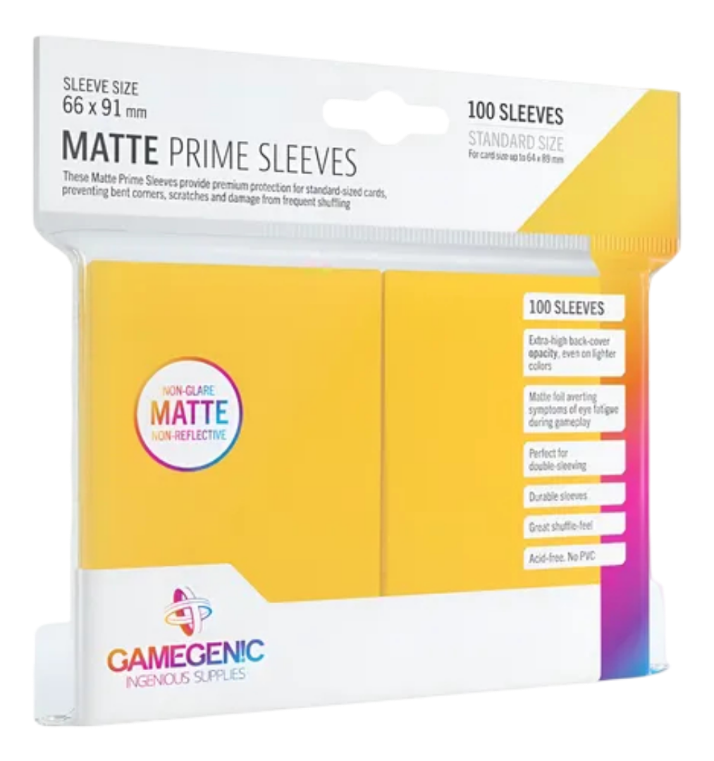 Fundas Protectores Standard Matte Yellow Amarillo